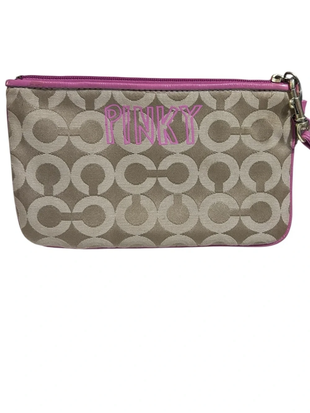 Coach Poppy Chan "Pinky" Wristlet Rare Limited Edition - Picture 2 of 11